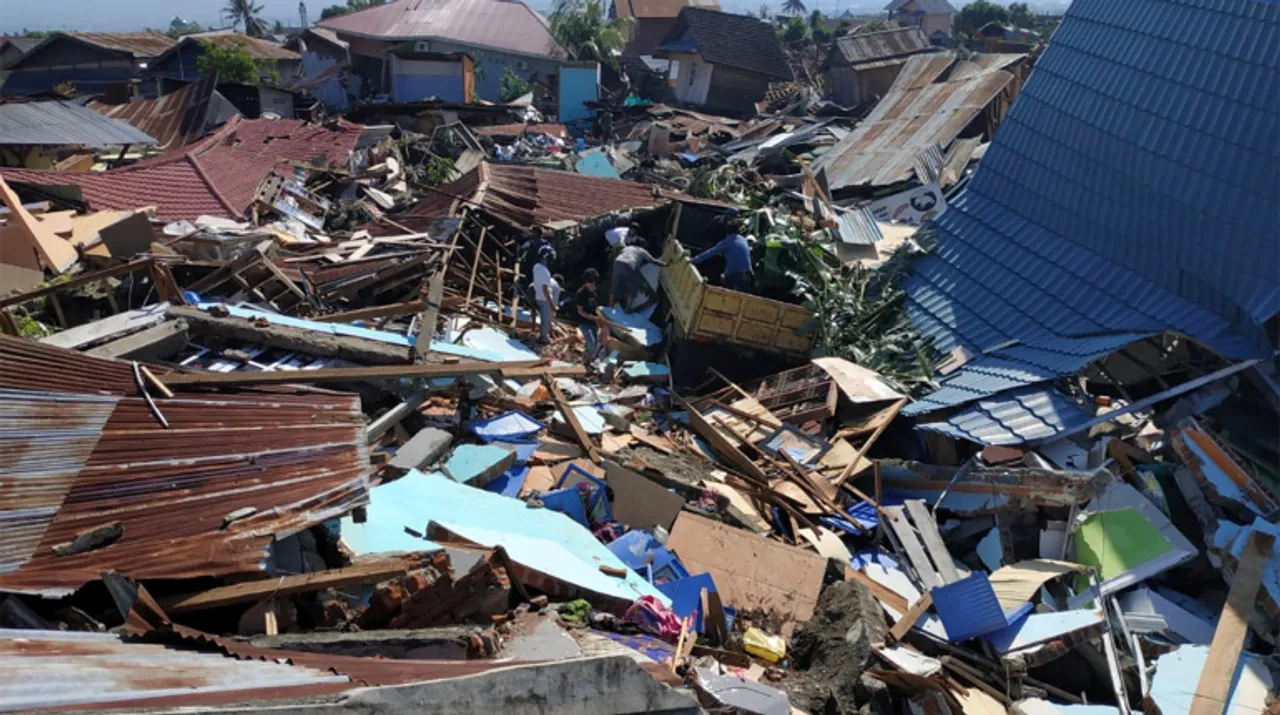  Indonesia earthquake Photograph:(Reuters) 